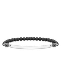 Bracciale Thomas Sabo Uomo in Argento Zirconia LBA0018-705-11-L16 - LBA0018-705-11-L16
